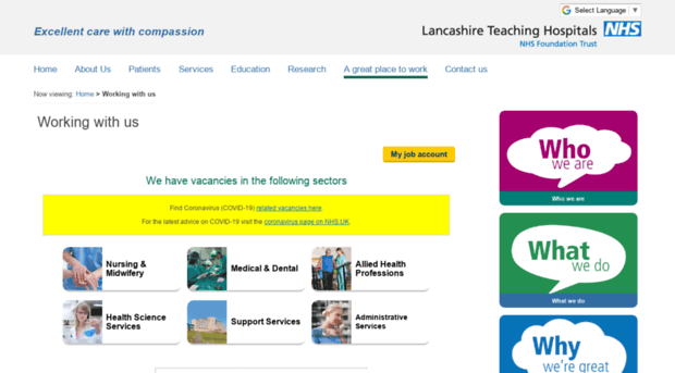 jobs.lancsteachinghospitals.nhs.uk