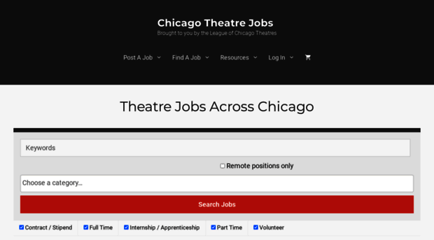 jobs.leagueofchicagotheatres.org