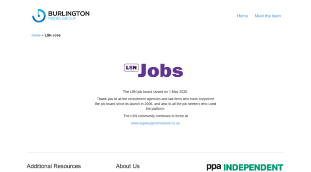 jobs.legalsupportnetwork.co.uk