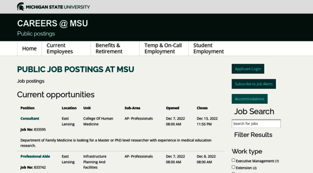 jobs.msu.edu