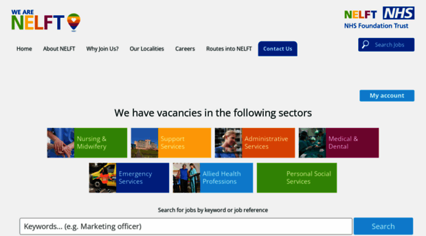 jobs.nelft.nhs.uk