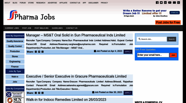 jobs.pharmaguideline.com