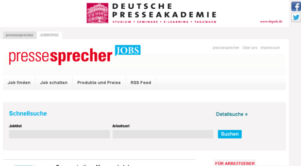 jobs.pressesprecher.com