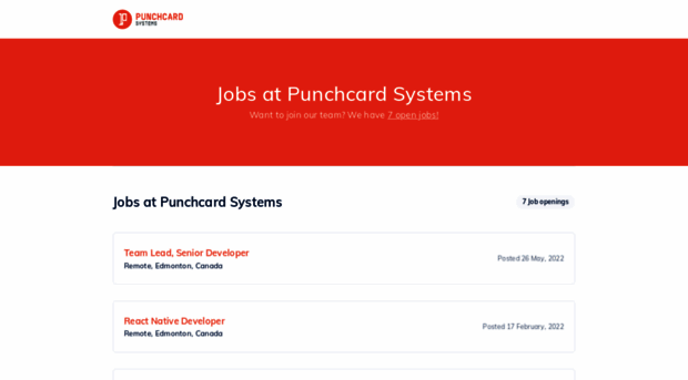 jobs.punchcardsystems.com