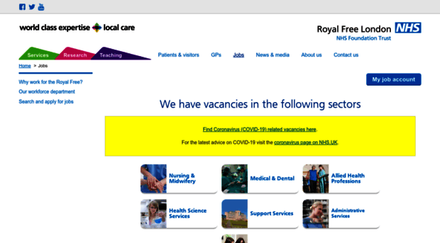 jobs.royalfree.nhs.uk