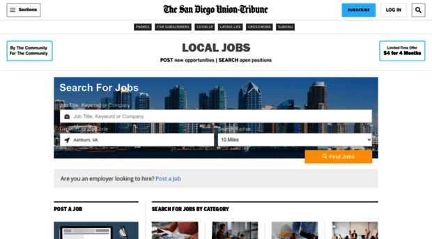 jobs.sandiegouniontribune.com