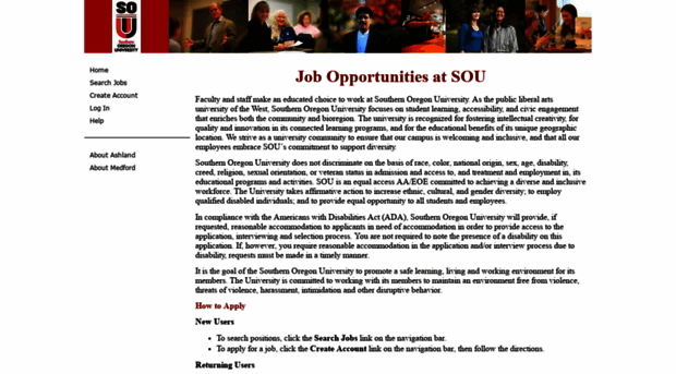 jobs.sou.edu