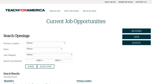 jobs.teachforamerica.org