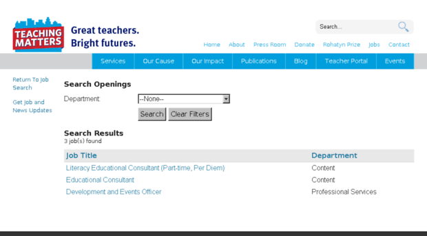 jobs.teachingmatters.org