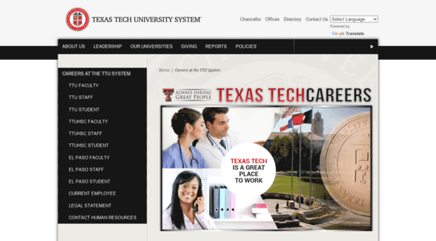 jobs.texastech.edu