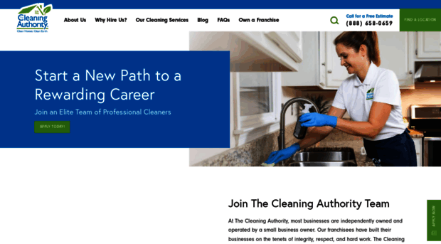 jobs.thecleaningauthority.com