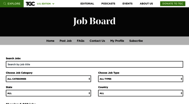 jobs.thegospelcoalition.org
