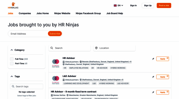 jobs.thehrninjas.co.uk