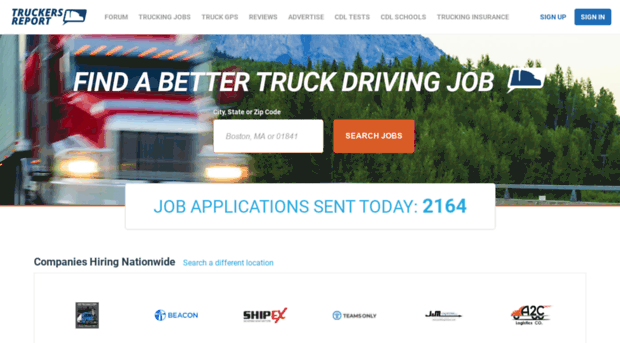 jobs.thetruckersreport.com