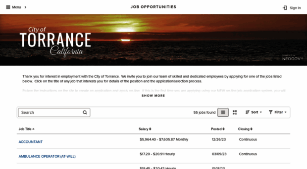 jobs.torranceca.gov