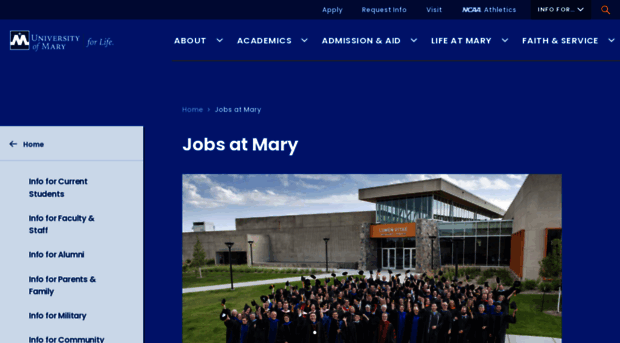 jobs.umary.edu