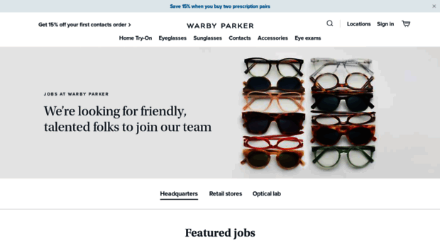 jobs.warbyparker.com