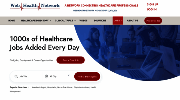 jobs.webhealthnetwork.com