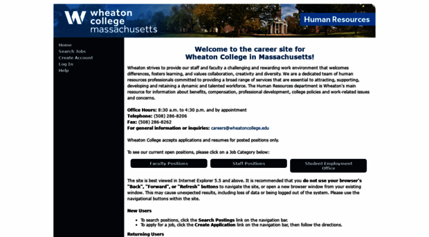 jobs.wheatoncollege.edu