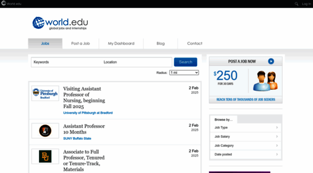 jobs.world.edu