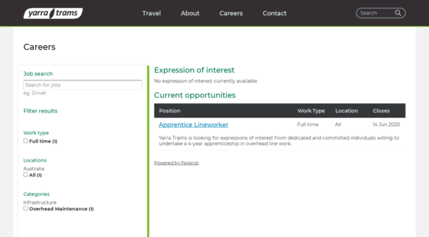 jobs.yarratrams.com.au