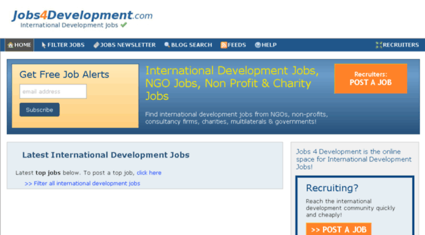 jobs4development.com