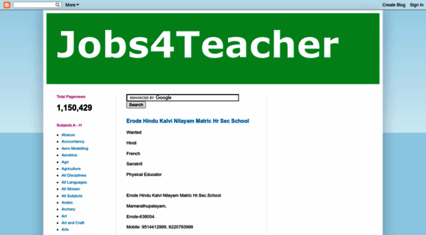 jobs4teacher.blogspot.com