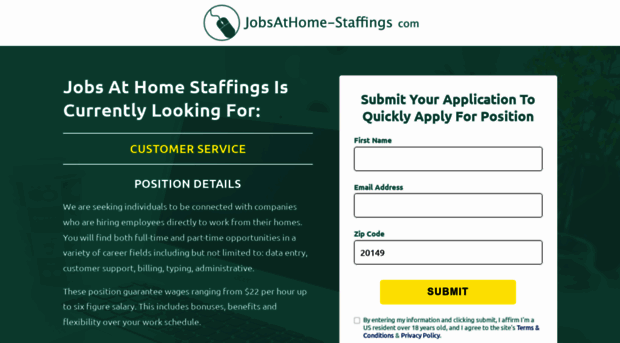 jobsathome-staffings.com