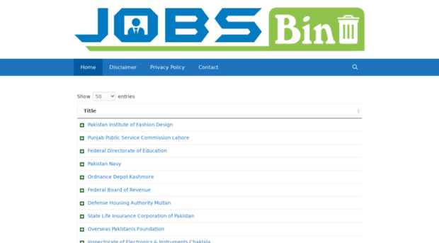 jobsbin.pk