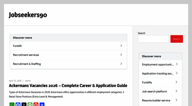 jobseekers90.co.za