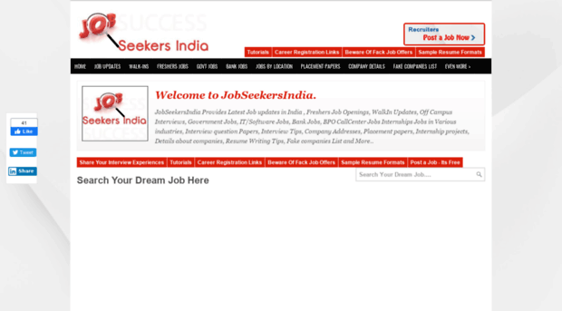 jobseekersindia.blogspot.in