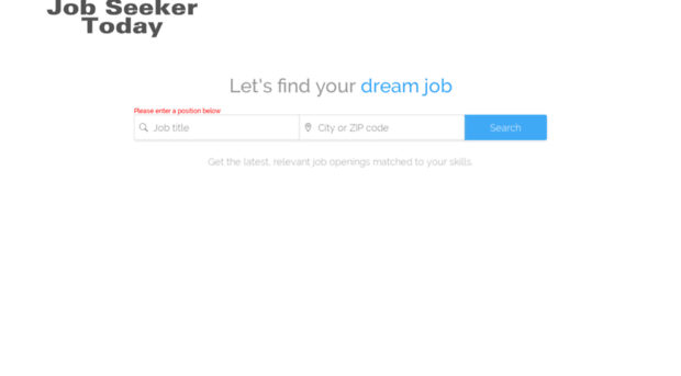 jobseekertoday.com