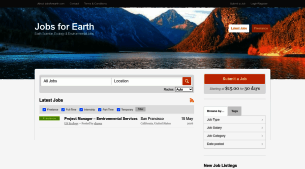 jobsforearth.com