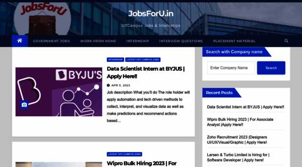 jobsforu.in