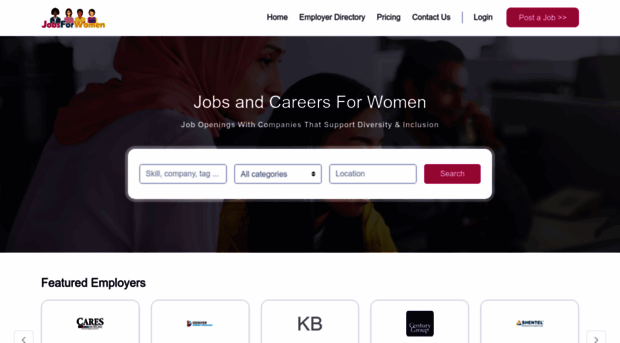 jobsforwomen.com