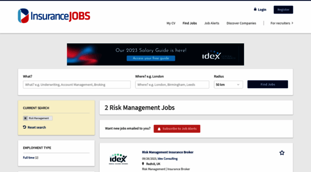 jobsinrisk.com