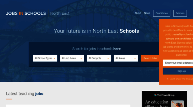 jobsinschoolsnortheast.com