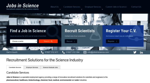 jobsinscience.com