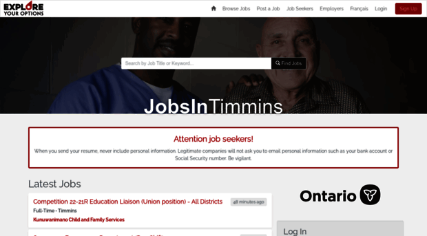 jobsintimmins.com