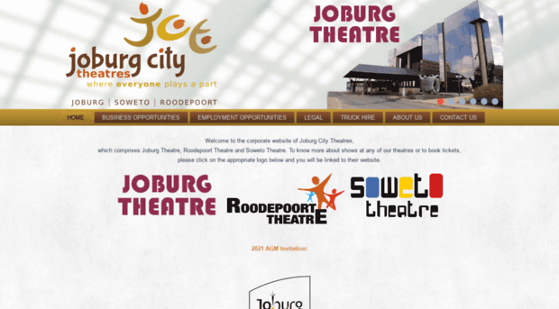 joburgcitytheatres.com