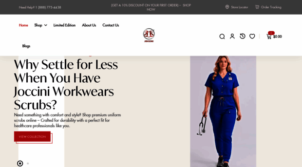 jocciniworkwears.com