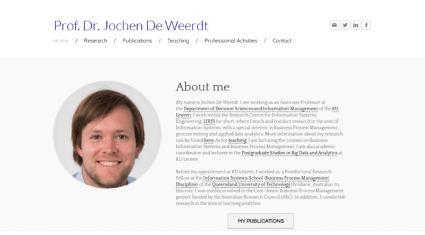 jochendeweerdt.com