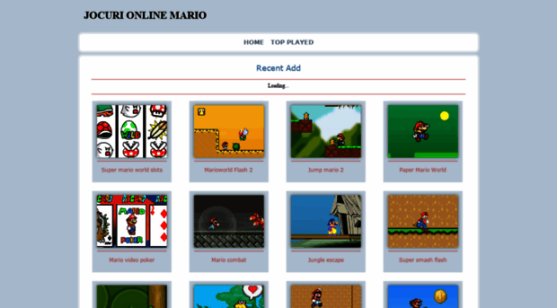 jocurionlinemario.com