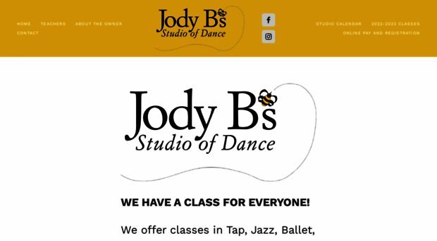 jodybstudioofdance.com