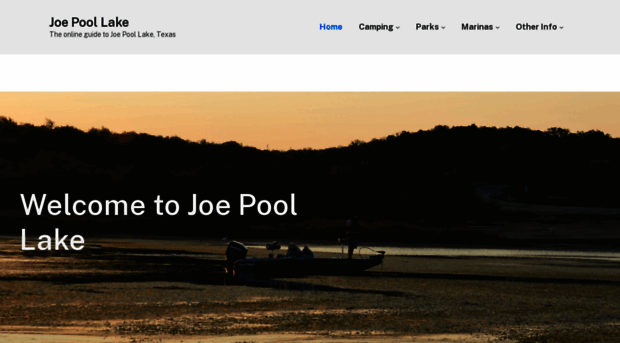 joe-pool-lake.com