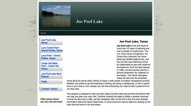 joe-pool-lake.org