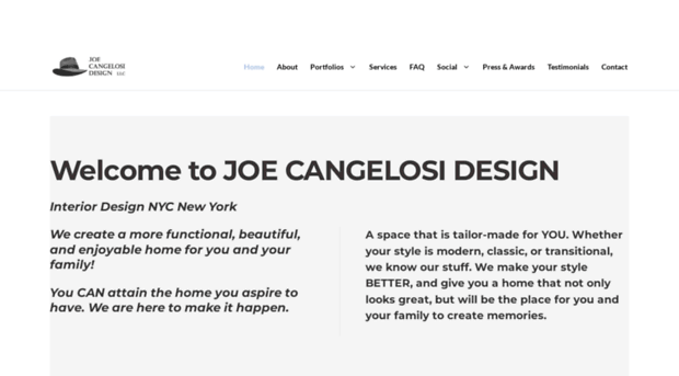 joecangelosidesign.com