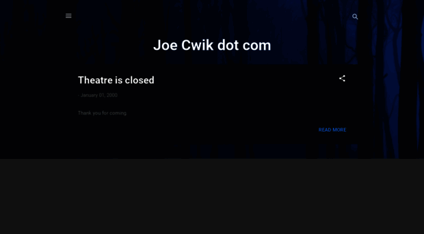 joecwik.com