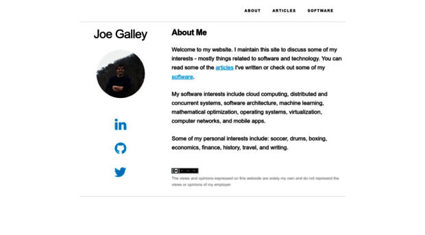 joegalley.com