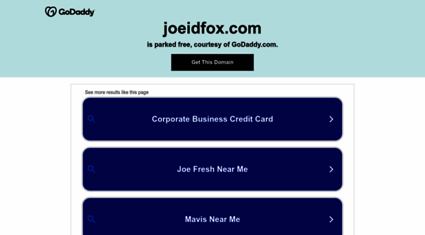 joeidfox.com